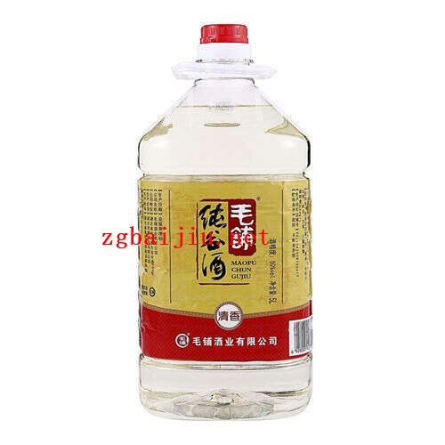 50度毛铺纯谷酒白酒5L桶装具体市场价格