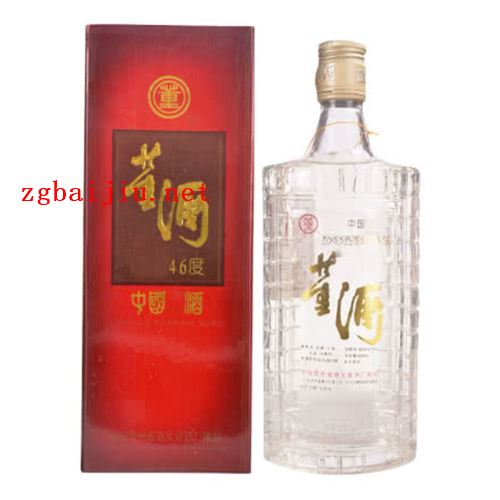 46度董酒扇董90年代收藏老酒参考价格