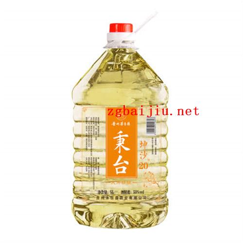 53度秉台纯坤沙酒5L桶装参考价格