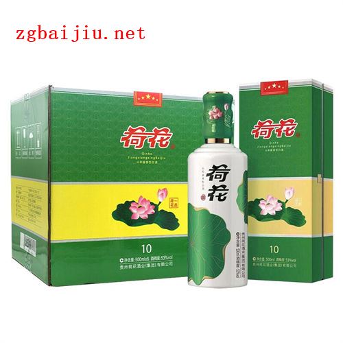 53度贵州荷花酒一品荷花,106瓶整箱什么价位贵