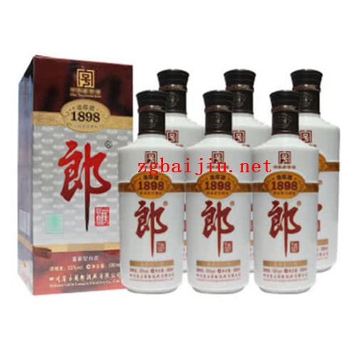 53度老郎酒1898,6瓶整箱现在的价格