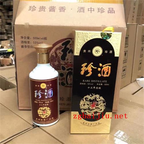 53度珍酒十二年陈酿多少钱一瓶,53度珍酒十二年陈酿价格高吗