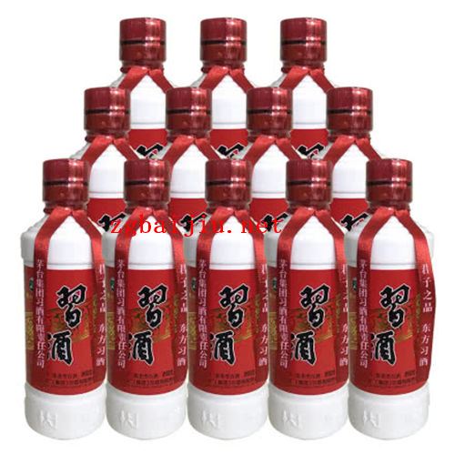 53度习酒2019年老酒250ml12瓶整箱大概价格