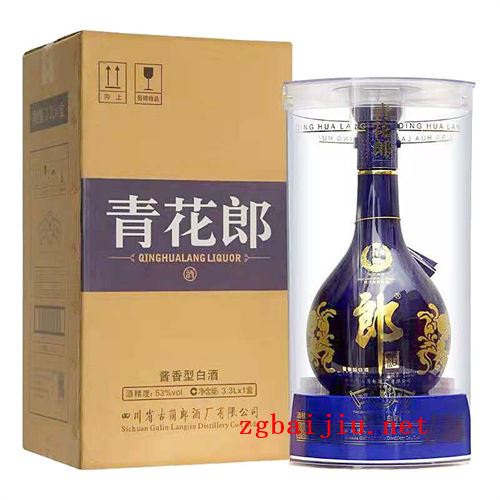 53度青花郎天宝洞藏大坛3酱香型白酒3300ml坛装市场价是多少