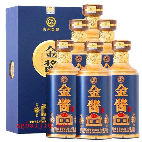 53度贵州金酱酒龙酱6瓶整箱价格是多少