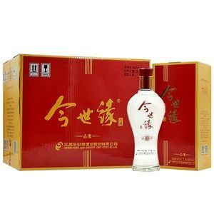 今世缘酒价格,今世缘 蓝色恋人系列42度绵柔型多少钱一瓶