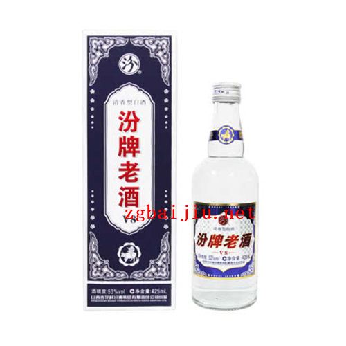 53度汾牌老窖V8清香酒425ml价格多少钱一瓶