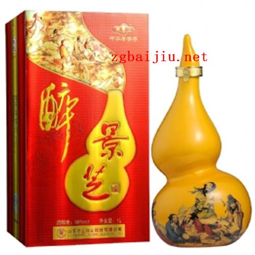 56度景芝醉八仙芝麻香型白酒1000ml通常多少钱