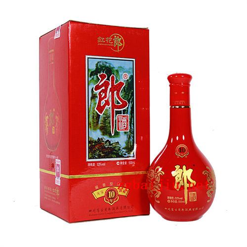 53度2009年郎酒五年陈酿浓香型白酒500ml价格一般多少