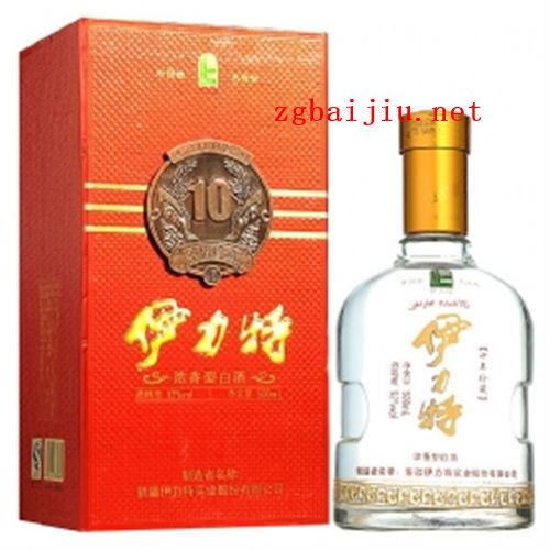 52度伊力特10年珍藏浓香型白酒一般多少钱一瓶