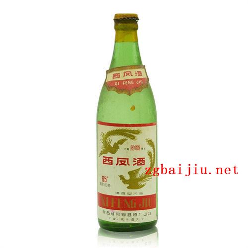 65度西凤80年代凤香型白酒500ml多少钱大概
