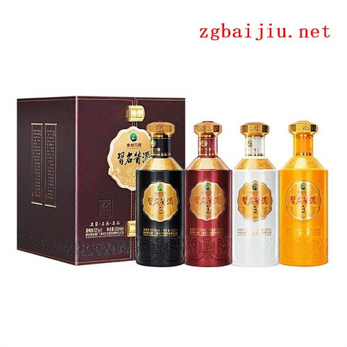 53度习酒习名酱酒4瓶整箱价格范围