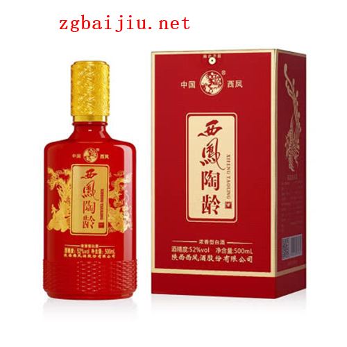 52度西凤酒陶龄酒今日价格多少钱