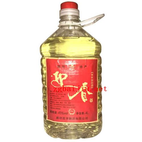 45度迎春酒桶装4L多少钱可以