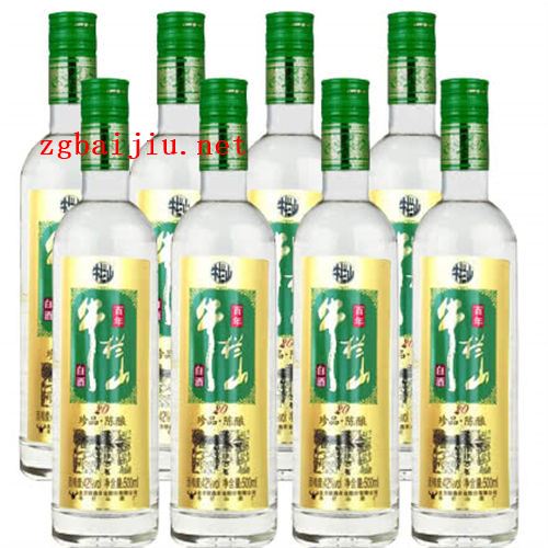 42度百年牛栏山珍品陈酿20土豪金8瓶酒整箱价格是多少