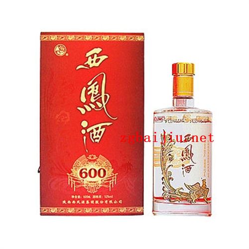 52度西凤特质珍品600凤香型白酒500ml价格表