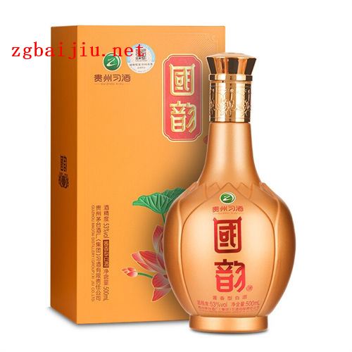 53度习酒国韵荷花酱香型白酒500ml价格和图片