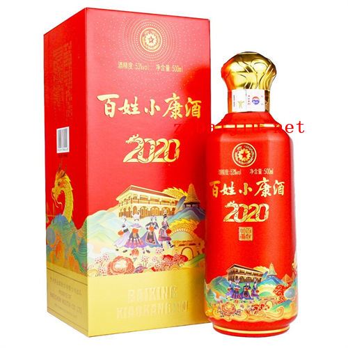 53度茅台百姓小康酒2020酱香型白酒500ml现在价格