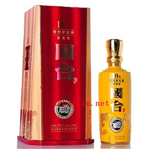 53度国台10年酱香型白酒价格