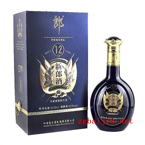 52度新郎酒12年浓酱兼香型白酒500ml一般要多少钱