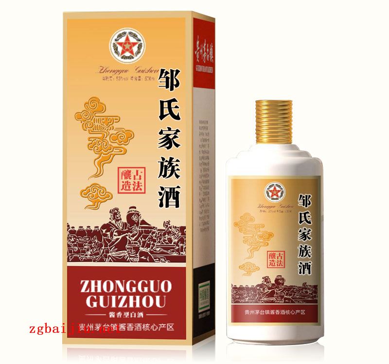 邹氏家族酒53%vol酱香型白酒多少钱一箱?适合大众口感吗?