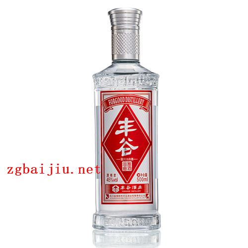 45度丰谷淡雅曲浓香型白酒500ml什么价格