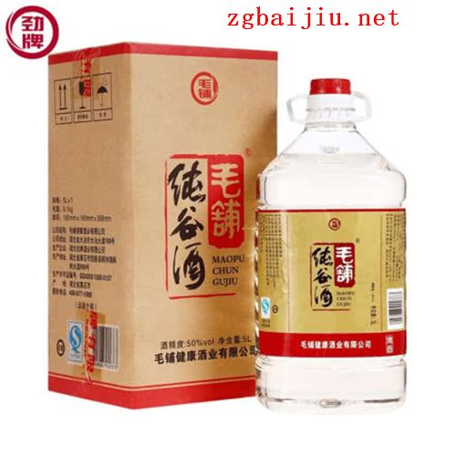 50度劲牌劲酒毛铺纯谷酒5L桶装价格贵不贵