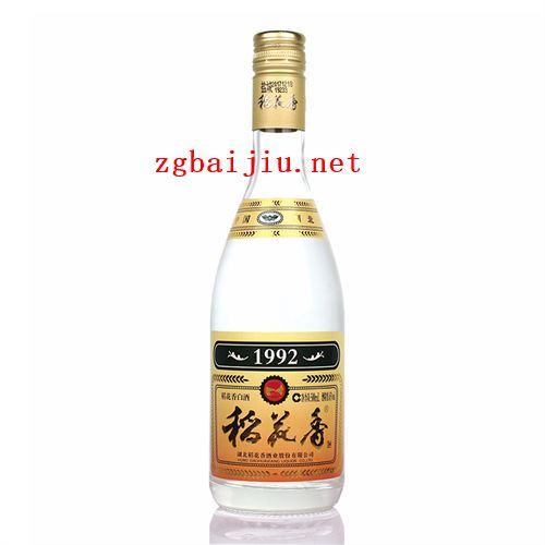 42度稻花香1992浓香型白酒500ml价钱怎么样