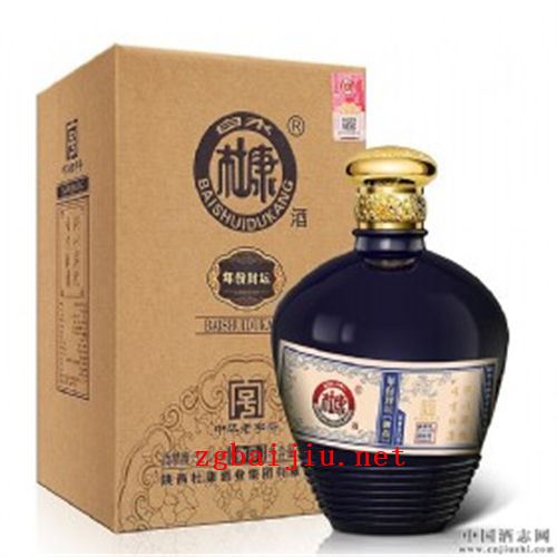 52度白水杜康年份封坛御品浓香型白酒大约价位
