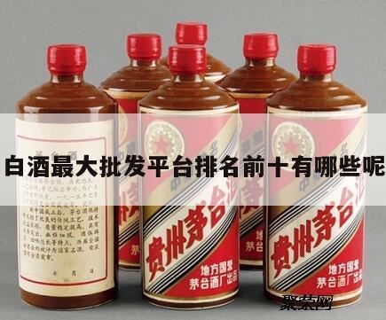 批发酒水什么平台便宜,白酒批发一手货源去哪个网站