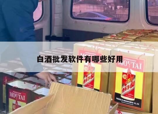 酒类批发用哪种进销存软件合适,白酒批发一手货源去哪个网站