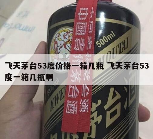 53度飞天茅台多少钱一瓶,贵州茅台酒53度多少钱一瓶