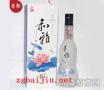 和雅太白系列酒价格